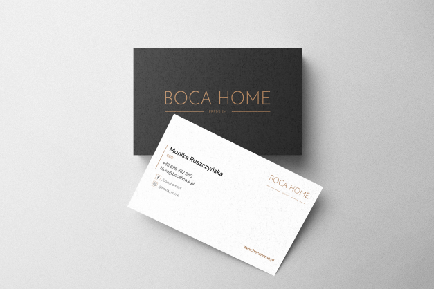 Wizytówki Boca Home